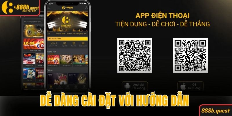 Dễ dàng cài đặt ứng dụng với hướng dẫn chi tiết